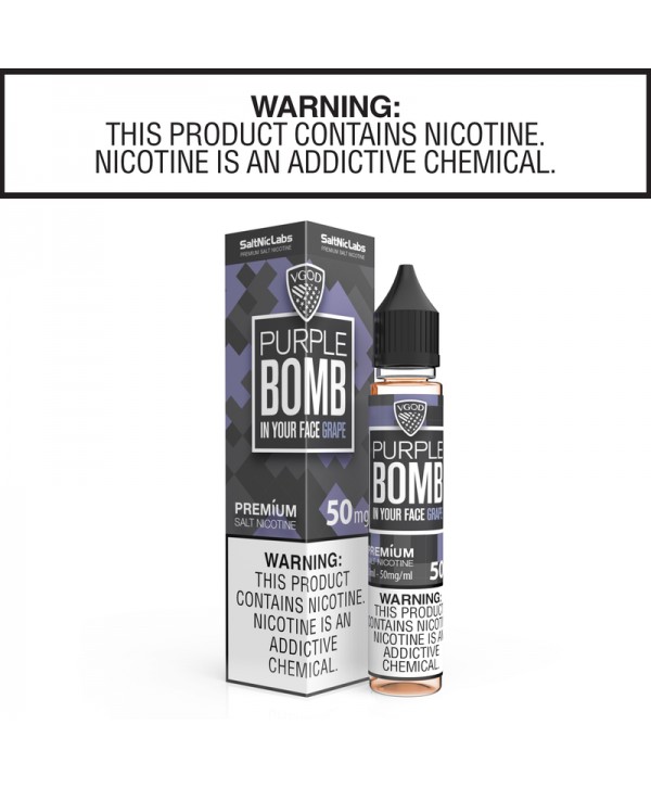 Purple Bomb by VGOD Salt Nic Collection 30ml