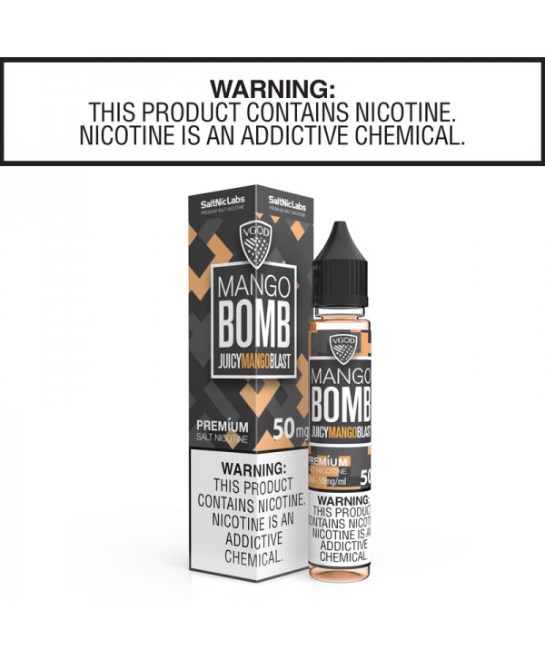 Iced Mango Bomb By VGOD Salt Nic Collection 30ml