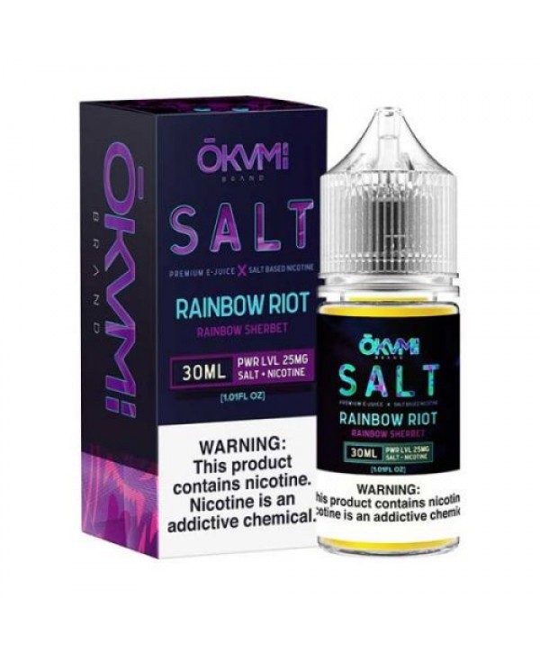 Rainbow Riot Salt by ŌKVMI 30ml