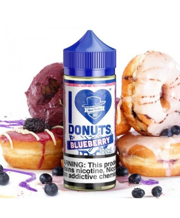 Mad Hatter E Juice Blueberry Donuts 100ml