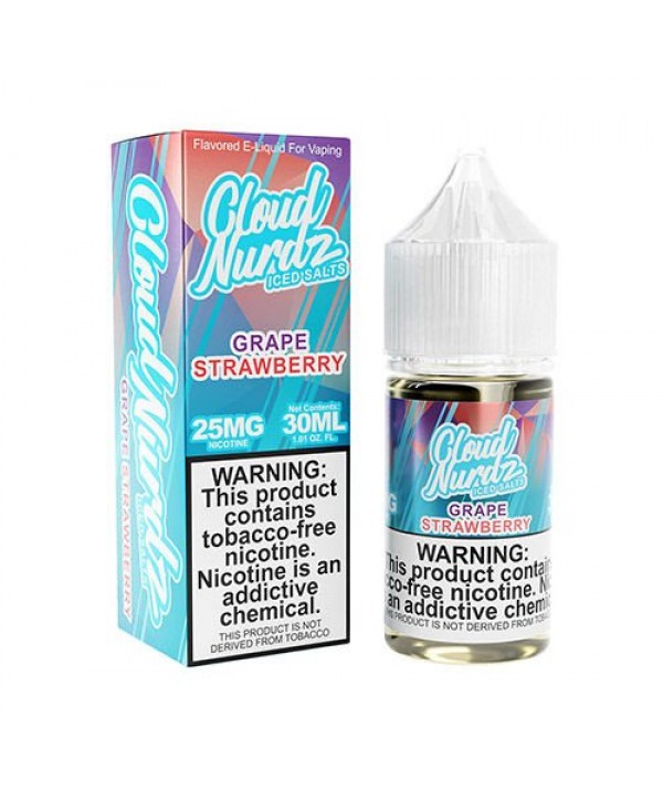 Grape Strawberry Ice by Cloud Nurdz Salt 30ml