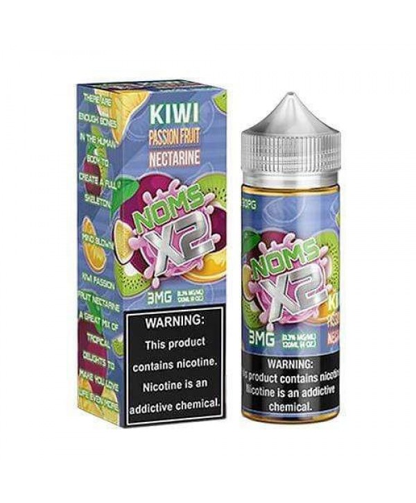 Kiwi Passion Fruit Nectarine by Noms X2 120ML