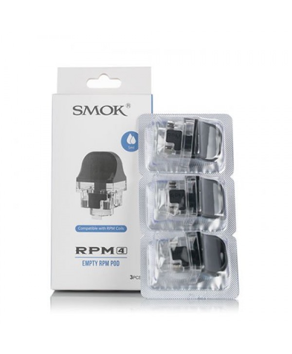 SMOK RPM 4 Empty Pod Cartridges (3-Pack)