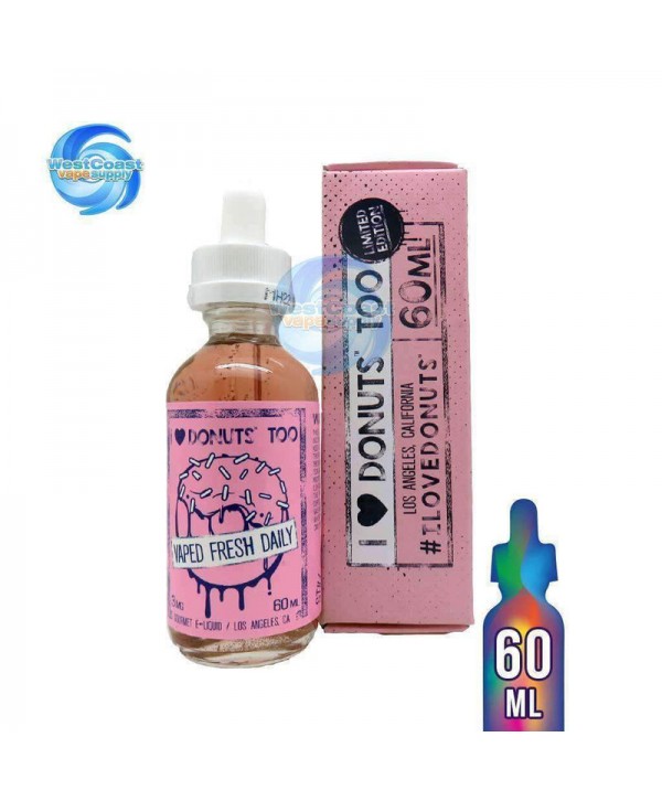 I Love Donuts Too by Mad Hatter Juice 60ml