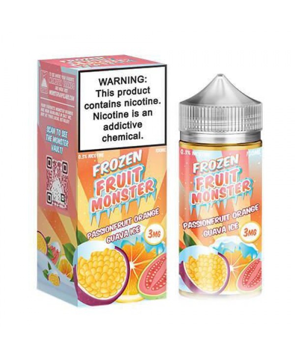 Frozen Fruit Monster Passionfruit Orange Guava Ice by Jam Monster 100ml