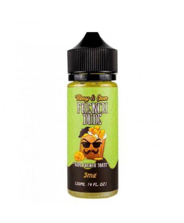 Mango and Cream French Dude Vape Juice by Vape Breakfast Classics 120ml