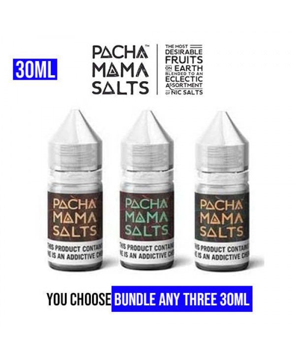 Pachamama Salts 30mL Pick 3 Bundle (90mL)