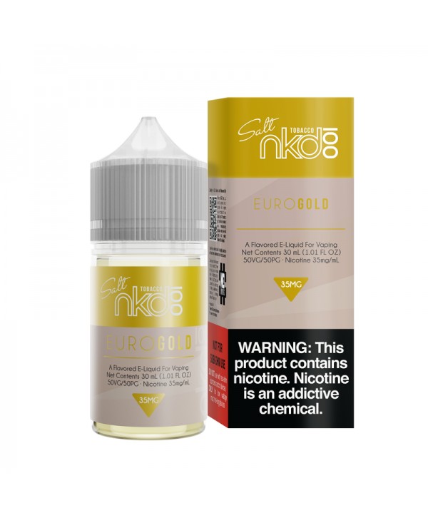 Euro Gold Tobacco by NKD 100 Salt E Liquid 30ml