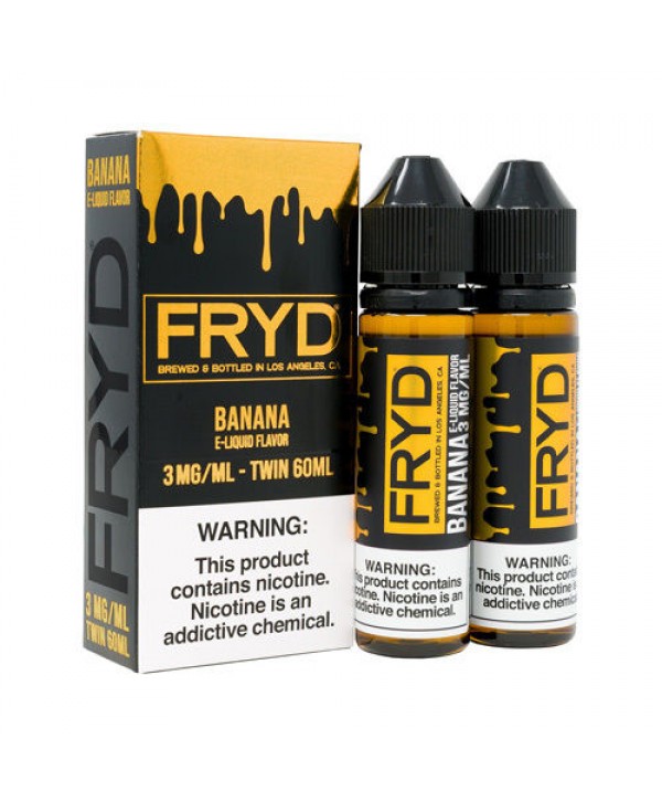 Drip Fried Banana by FRYD E-Liquids 120ml