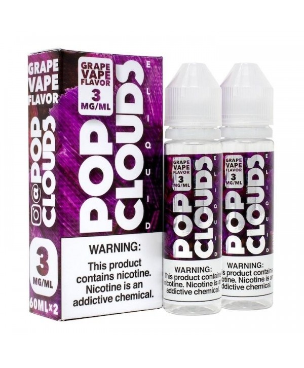 Grape by Pop Clouds E-Liquid 120ml