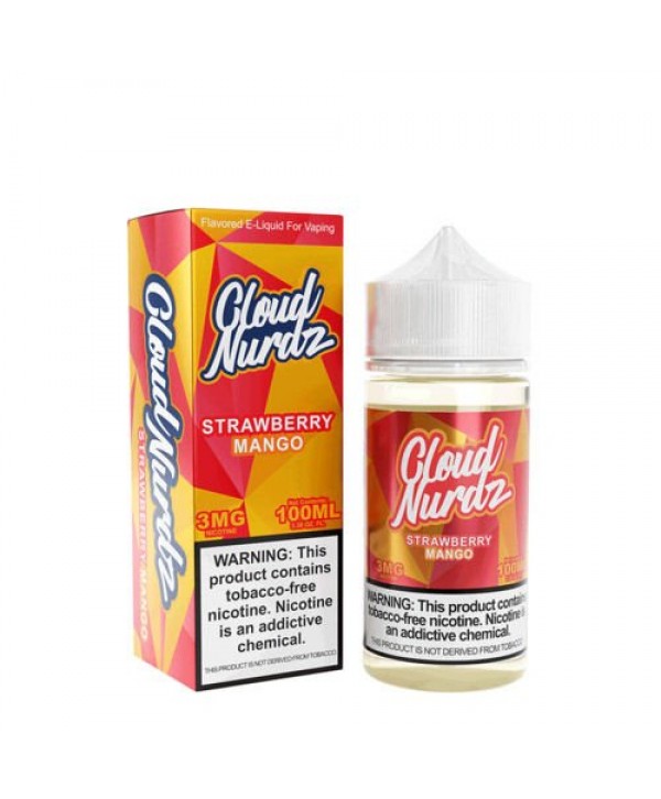 Strawberry Mango by Cloud NURDZ Eliquid 100ml