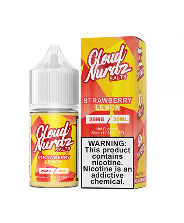 Strawberry Lemon by Cloud Nurdz Salt 30ml