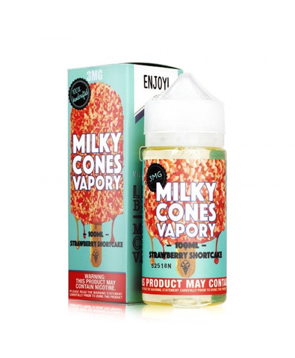 Strawberry Shortcake by Milky Cones Vapory 100ml