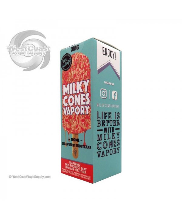 Strawberry Shortcake by Milky Cones Vapory 100ml