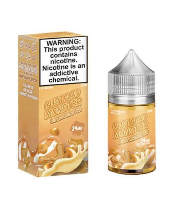 Custard Monster Butterscotch by Jam Monster SALT 30ml