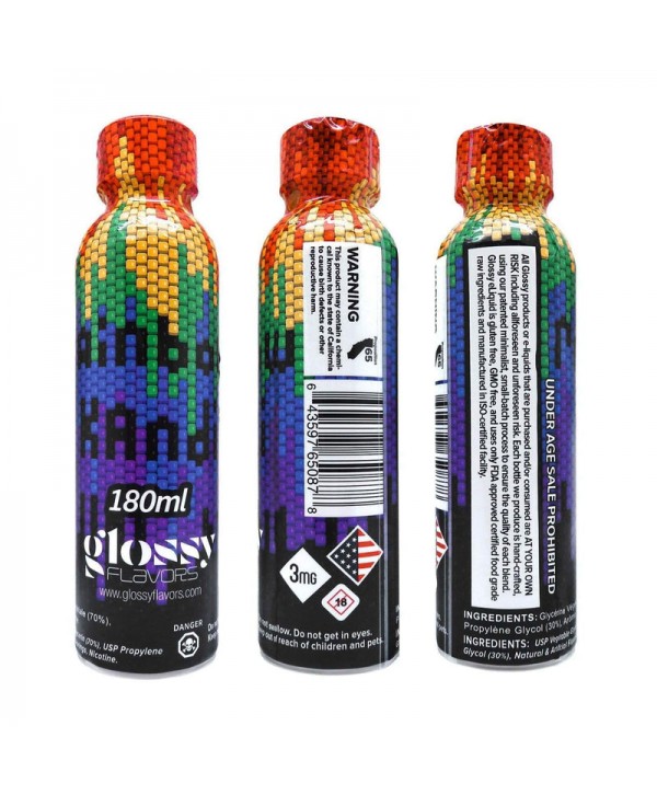 Rainbow Kandi Ejuice by Glossy Flavors 180ml