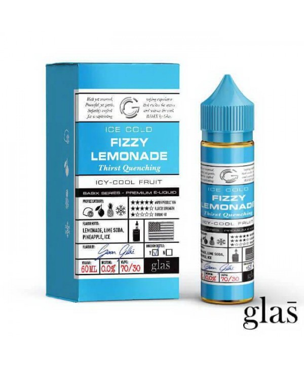 Fizzy Lemonade by GLAS Basix Eliquid 60ml