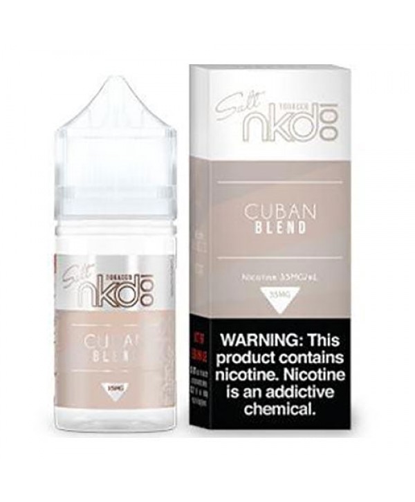 Cuban Blend by NKD 100 Salt 30ml