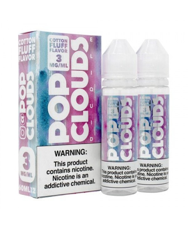 Cotton Fluff by Pop Clouds E-liquid 120ml