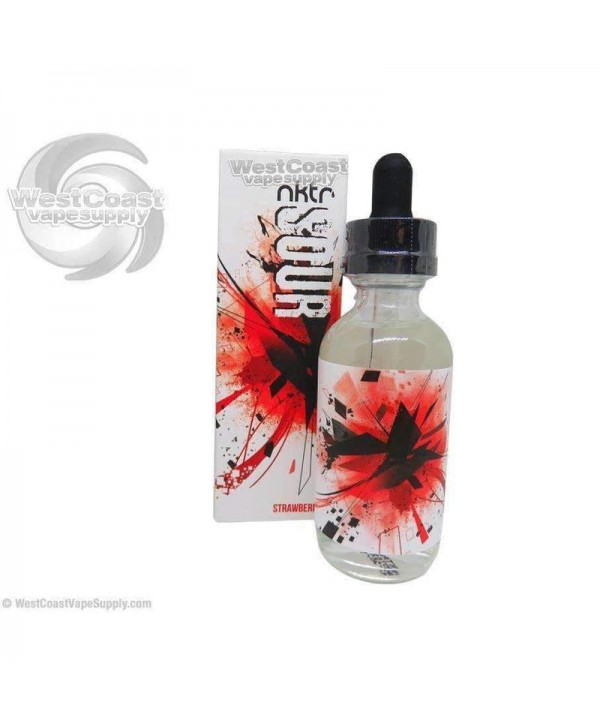 Strawberry by NKTR Sour Eliquids 60ml