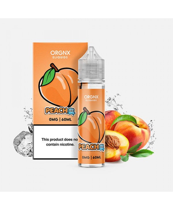 Peach Ice by ORGNX Eliquids 60ml