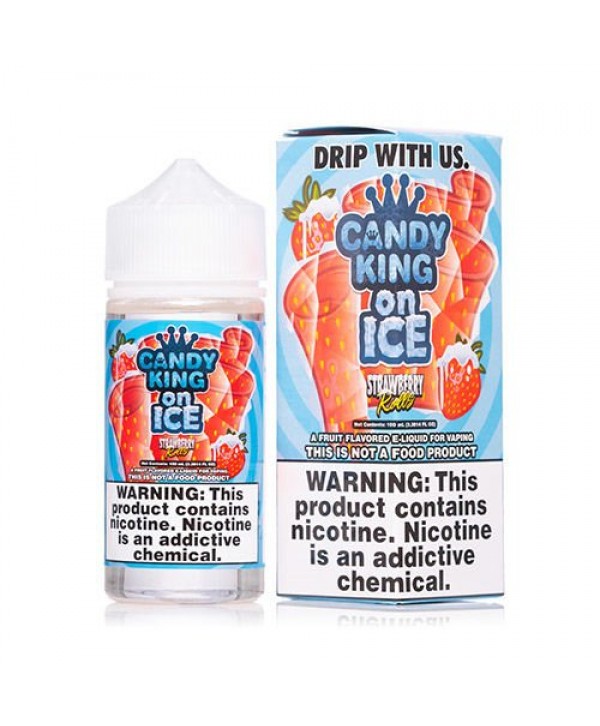 Strawberry Rolls on Ice by Candy King 100ml