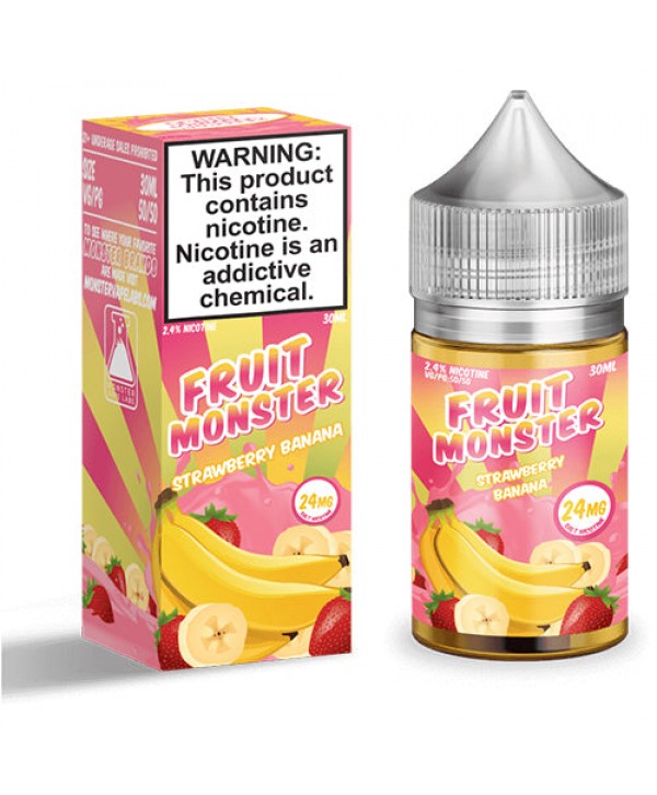 Fruit Monster Strawberry Banana by Jam Monster SALT 30ml