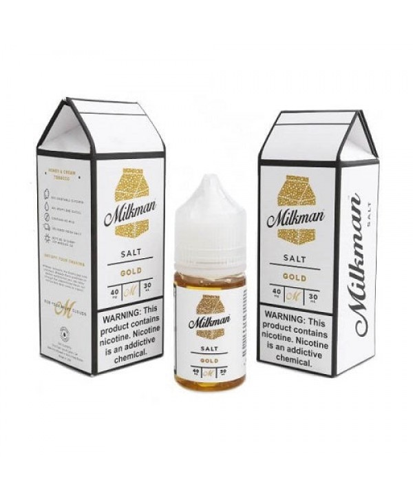 The Milkman Salt Gold Vape Juice 30ml