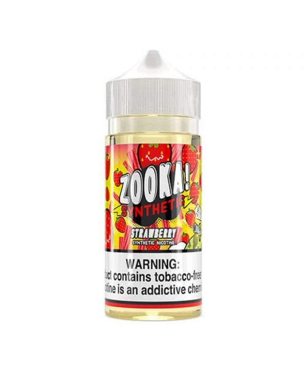 Strawberry TFN Zooka! Synthetic by Sour Straws Kilo 100ml