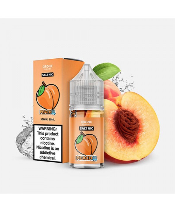 Peach Ice Salt by ORGNX Eliquids 30ml