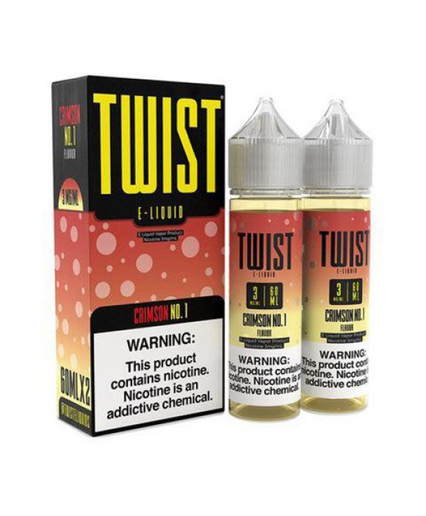 Crimson No. 1 (Strawberry Crush Lemonade) by Lemon Twist E-liquids 120ml