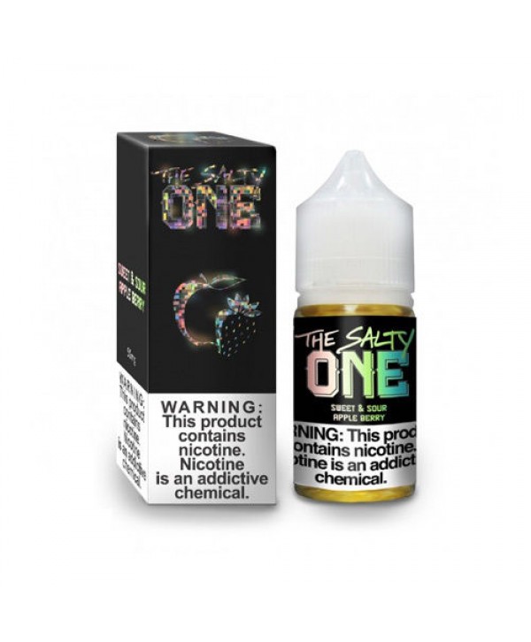 The Salty One Sweet & Sour Apple Berry Vape Juice 30ml