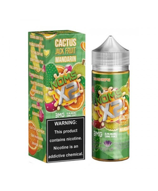 Cactus Jackfruit Mandarin by Noms X2 120ML