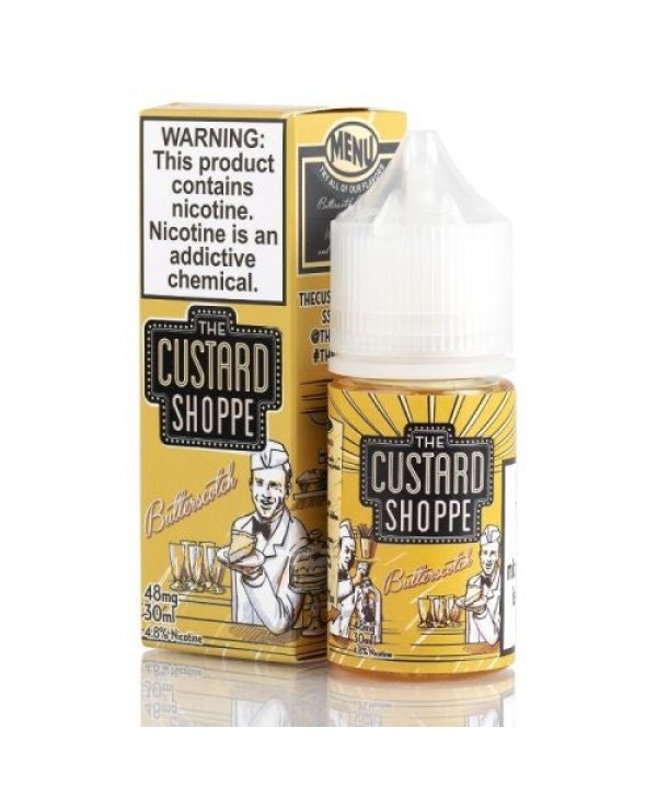 Butterscotch by Custard Shoppe Salt 30ml