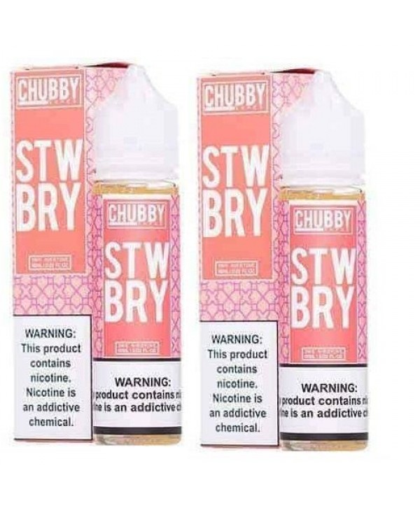 Bubble Strawberry Ejuice by Chubby Bubble Vapes 120ml