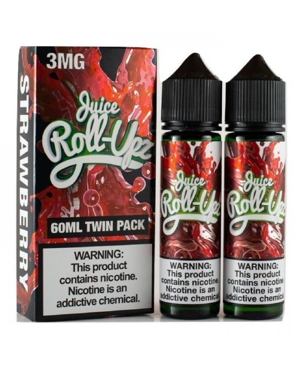 Strawberry Ejuice by Juice Roll Upz 120ml