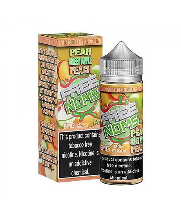 Pear Green Apple Peach by Free Noms 120ML