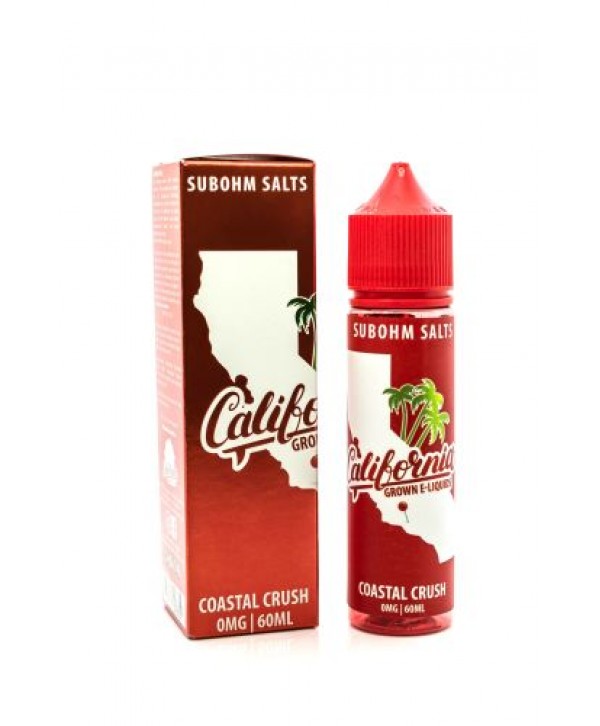 Coastal Crush by California Grown Sub-Ohm SALTS 60ml