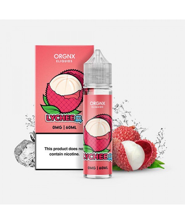 Lychee Ice by ORGNX Eliquids 60ml