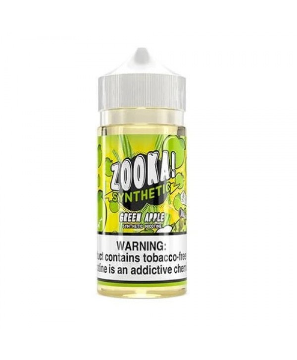 Green Apple TFN Zooka! Synthetic by Sour Straws Kilo 100ml