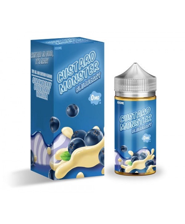 Custard Monster Blueberry Custard by Jam Monster 100ml