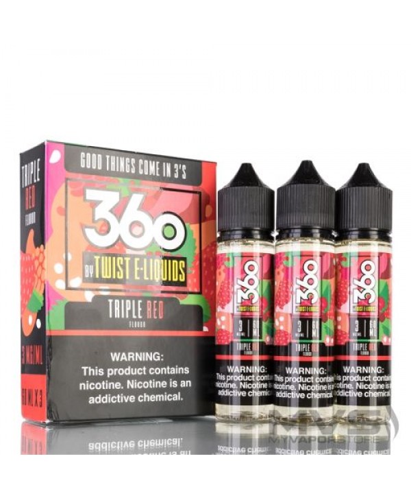 Triple Red by Twist 360 E-Liquids 180ml