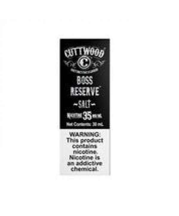 Boss Reserve Salt by Cuttwood 30ml