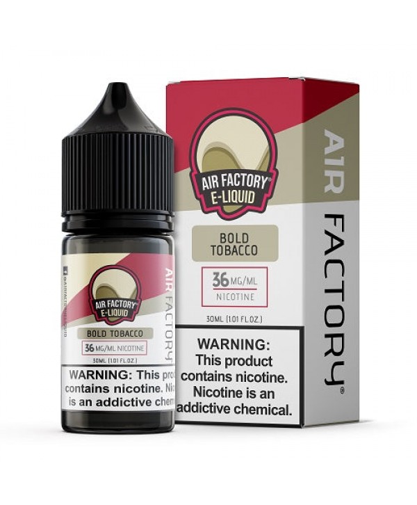 Bold Tobacco by Air Factory Salts 30ml