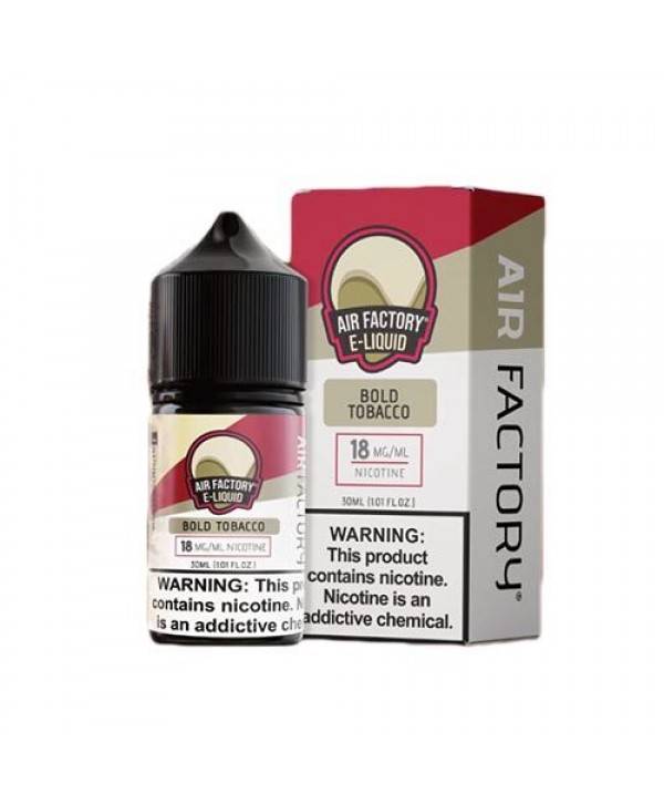 Bold Tobacco by Air Factory Salts 30ml