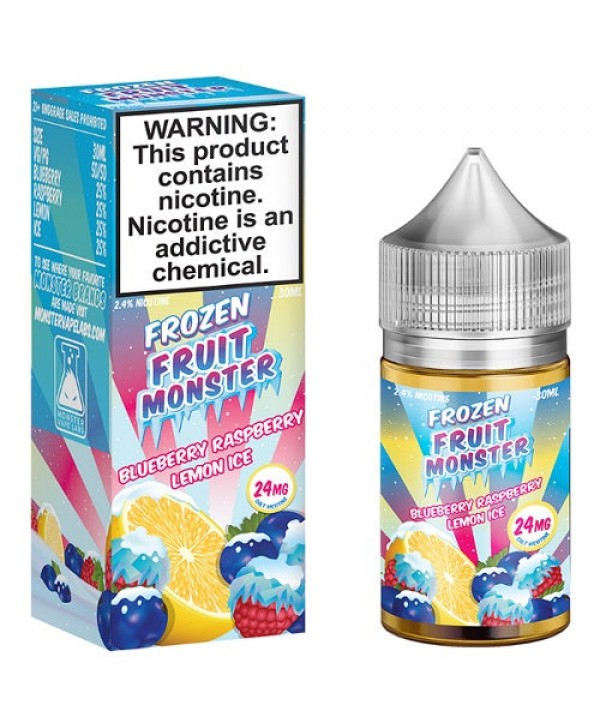 Blueberry Raspberry Lemon Ice by Frozen Fruit Monster Salt 30ml