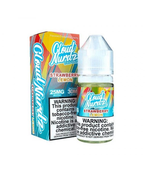 Strawberry Lemon Ice by Cloud Nurdz Salt 30ml