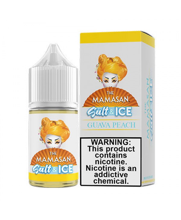 Guava Peach Ice by The Mamasan Salt 30ml