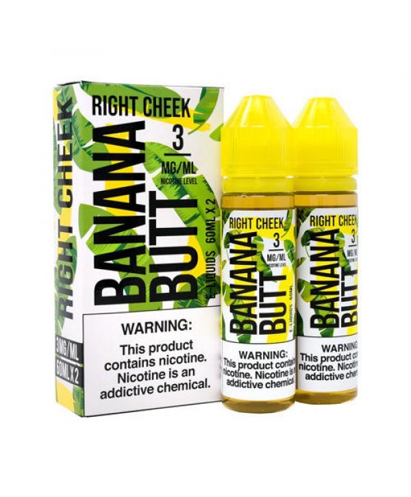 Right Cheek by Banana Butt E-Liquids 120ml