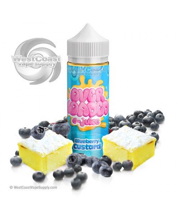 Blueberry Custard by Overloaded Ejuice 120ml